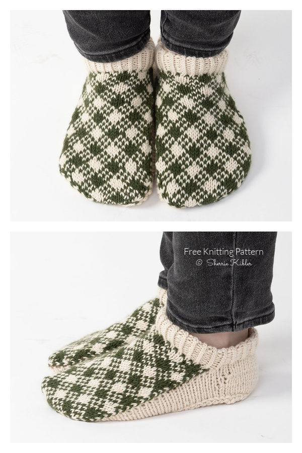 Fireside Loafer Free Knitting Pattern