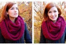 Stockholm Scarf Cowl Free Knitting Pattern