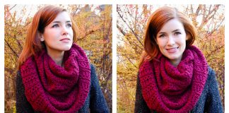 Stockholm Scarf Cowl Free Knitting Pattern
