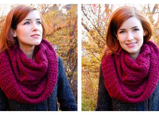 Stockholm Scarf Cowl Free Knitting Pattern