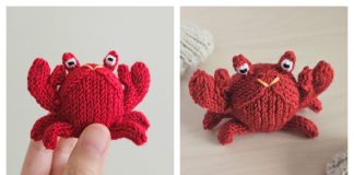 Amigurumi Toy Crab Free Knitting Pattern