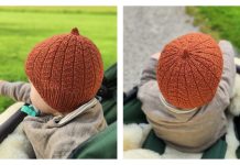 Little Pumpkin Hat Free Knitting Pattern
