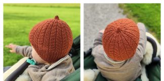 Little Pumpkin Hat Free Knitting Pattern