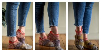 Shorty Heel Tab Socks Free Knitting Pattern