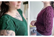 Telesto Sweater Tee & Pullover Free Knitting Pattern