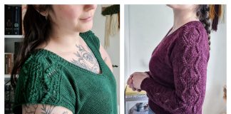 Telesto Sweater Tee & Pullover Free Knitting Pattern