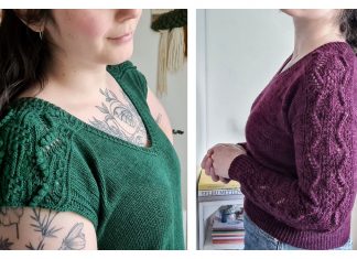 Telesto Sweater Tee & Pullover Free Knitting Pattern