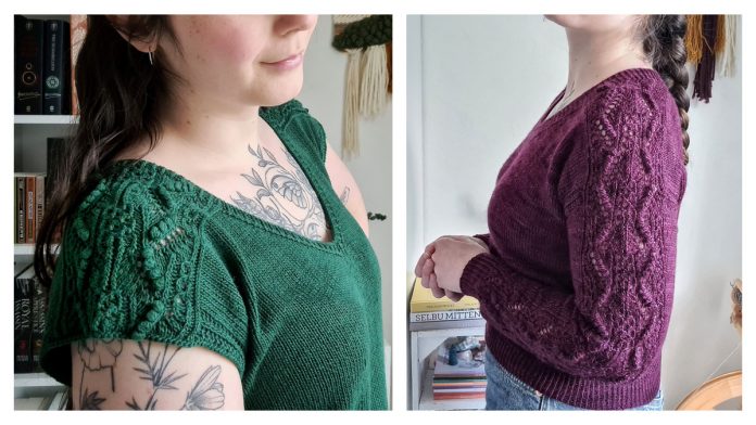 Telesto Sweater Tee & Pullover Free Knitting Pattern