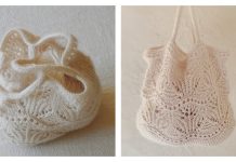 Montresor Lace Handbag Free Knitting Pattern