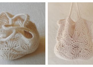 Montresor Lace Handbag Free Knitting Pattern