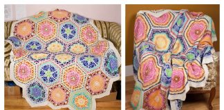 Persian Dreams Blanket Knitting Pattern