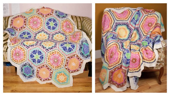Persian Dreams Blanket Knitting Pattern