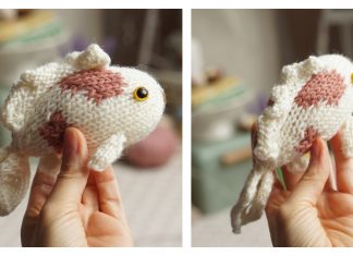 Amigurumi Carp Fish Free Knitting Pattern