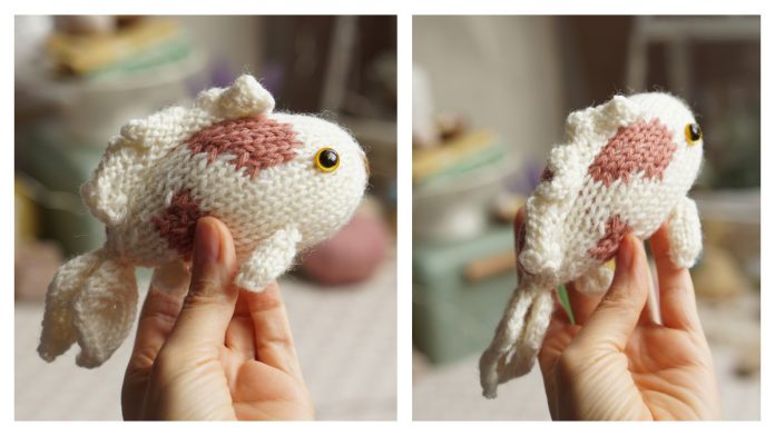 Amigurumi Carp Fish Free Knitting Pattern