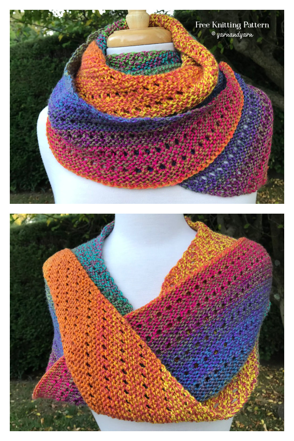 Be Simple Variations Shawl Free Knitting Pattern