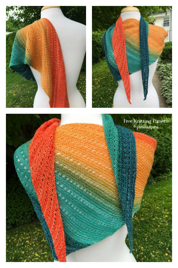 Be Simple Variations Shawl Free Knitting Pattern