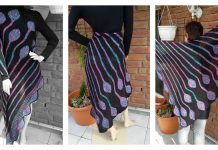 Bed of Tulip Shawl Free Knitting Pattern
