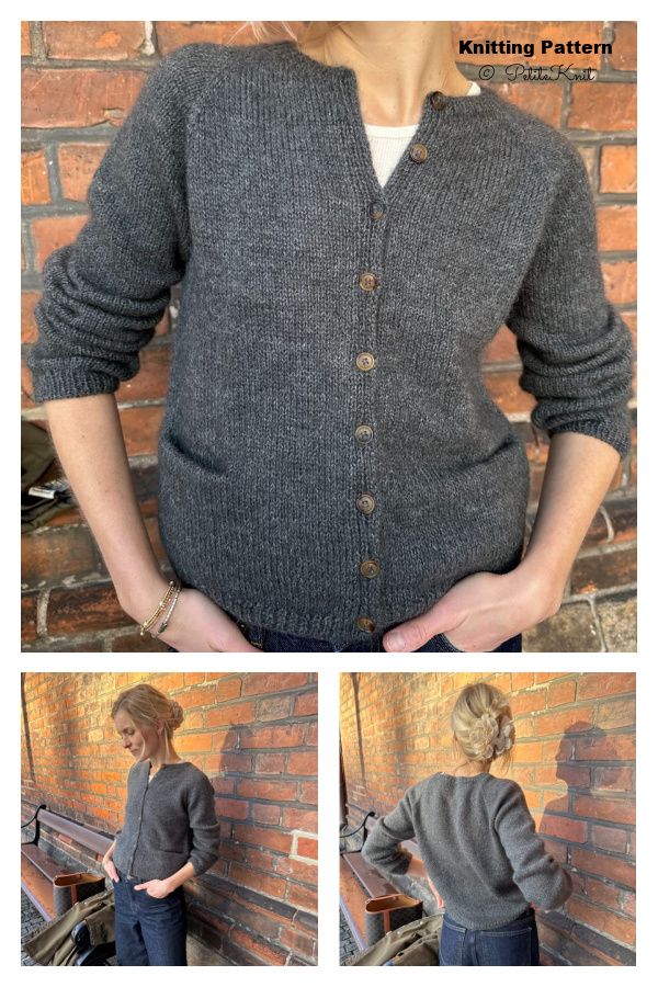 Classic Copenhagen Cardigan Knitting Pattern