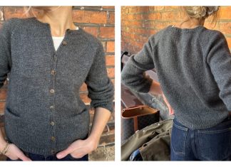 Classic Copenhagen Cardigan Knitting Pattern