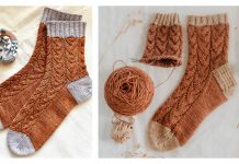 Cozy Autumn Socks Free Knitting Pattern