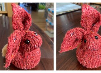 Quick Bitty Bunny Free Knitting Pattern