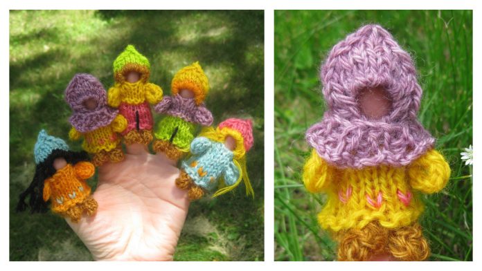Fingerprint Puppets Free Knitting Pattern
