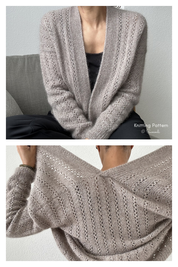 Garden Cardigan Knitting Pattern