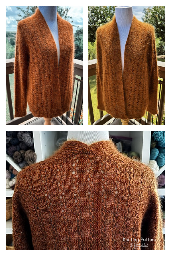 Garden Cardigan Knitting Pattern