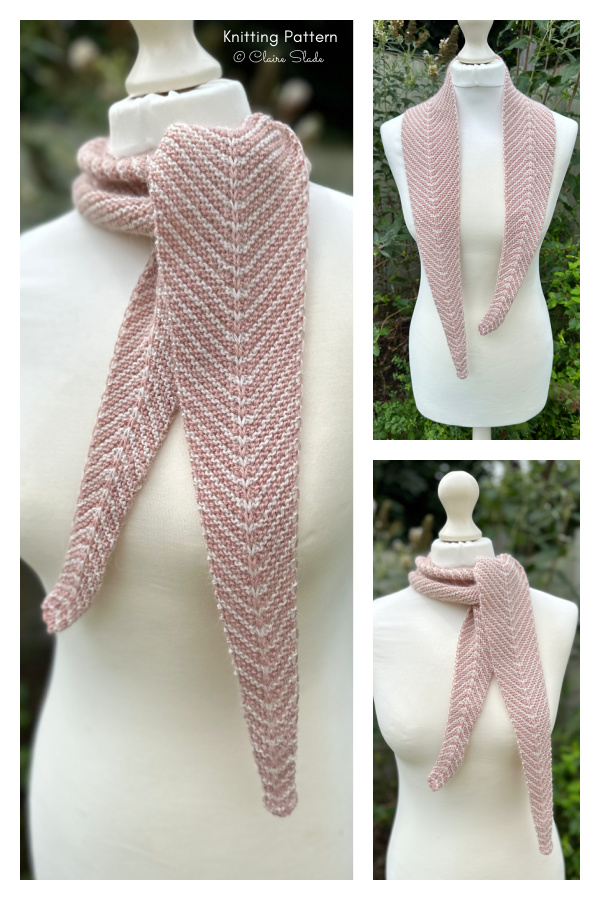 Kindly Garter Stitch Scarf Knitting Pattern
