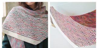 Mosaic Barnstable Shawl Knitting Pattern