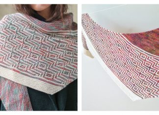 Mosaic Barnstable Shawl Knitting Pattern