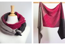 Paint the Town Shawl Free Knitting Pattern