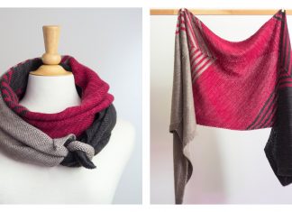 Paint the Town Shawl Free Knitting Pattern