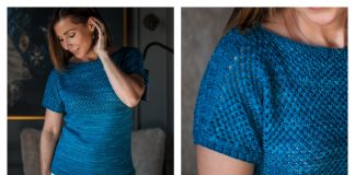 Panopeia Tee Top Knitting Pattern