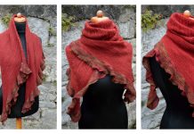Ruffled Hasukai Cowl Free Knitting Pattern