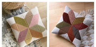Stella Quilt Cushion Knitting Pattern