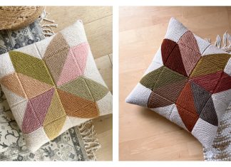 Stella Quilt Cushion Knitting Pattern