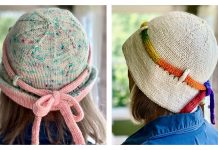 Summer Cappello Beanie Hat Free Knitting Pattern