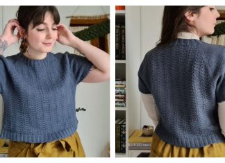 Summer Sintara Tee Top Free Knitting Pattern