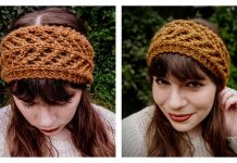 Arrowwood Headband Free Knitting Pattern