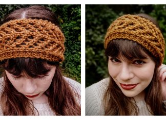 Arrowwood Headband Free Knitting Pattern