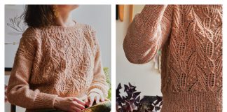Atlantica Pullover Sweater Free Knitting Pattern