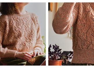 Atlantica Pullover Sweater Free Knitting Pattern