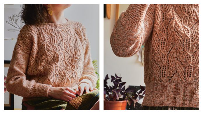 Atlantica Pullover Sweater Free Knitting Pattern