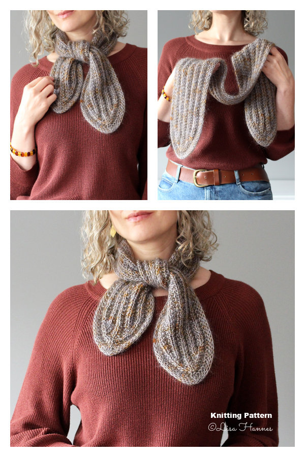 Autumn Comes Scarf Knitting Pattern