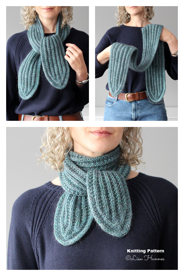 Autumn Comes Scarf Knitting Pattern