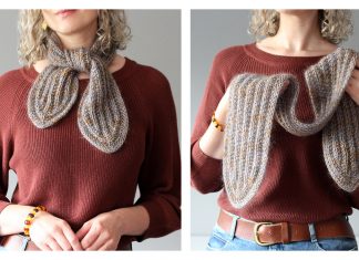 Autumn Comes Scarf Knitting Pattern