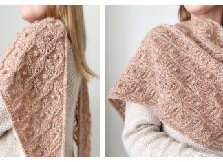 Daisy Chain Scarf Free Knitting Pattern