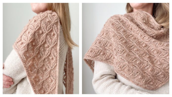 Daisy Chain Scarf Free Knitting Pattern