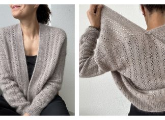 Garden Cardigan Knitting Pattern
